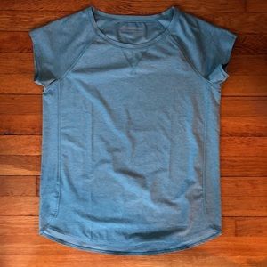 Eddie Bauer Blue Heather Active Tee, M